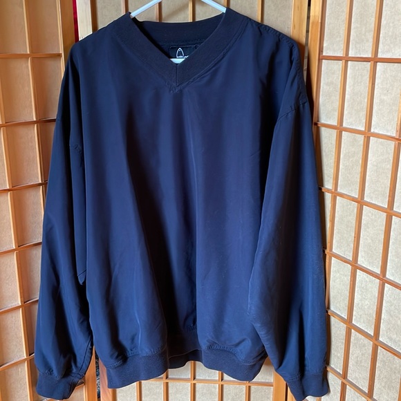 Head Jacket Golf Mens Navy Windbreaker Pull on Jacket - Picture 1 of 10